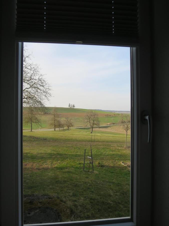 Ferienwohnung Alpaka-Ferien Wiechs am Randen Exterior foto